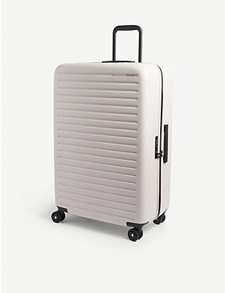 SAMSONITE: StackD Spinner recycled-plastic suitcase 75cm