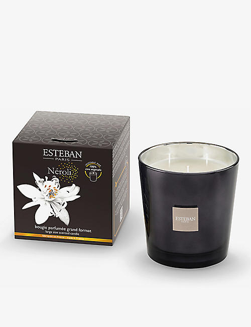 ESTEBAN: Neroli three-wick scented candle 450g