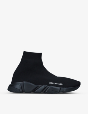 Balenciaga Stretch Knit Knife Boot Red 36 FR