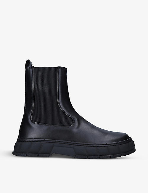VIRON: 1992 apple-leather Chelsea boots