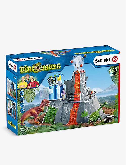 SCHLEICH：Schleich 恐龙火山探险玩具套装
