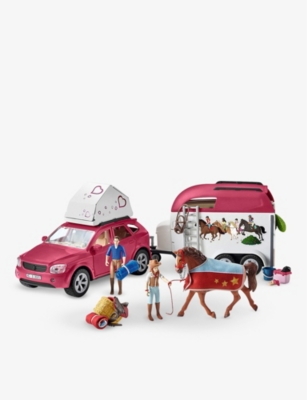 Schleich wagon best sale set with horse