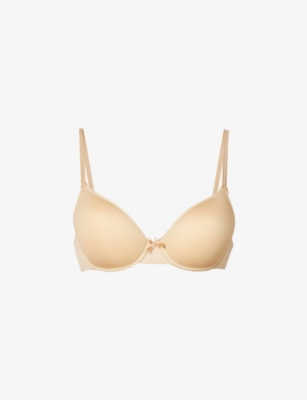 Chantelle Day To Night Memory Foam T Shirt Bra - Golden Beige