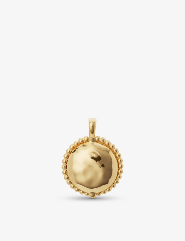 Deia 18ct yellow gold-plated vermeil sterling-silver locket