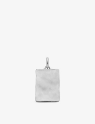 Talisman Heart recycled sterling silver pendant
