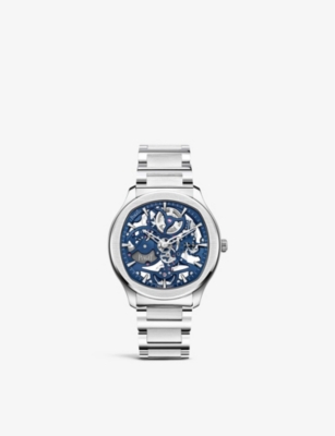 PIAGET: G0A45004 Piaget Polo Skeleton stainless-steel automatic watch