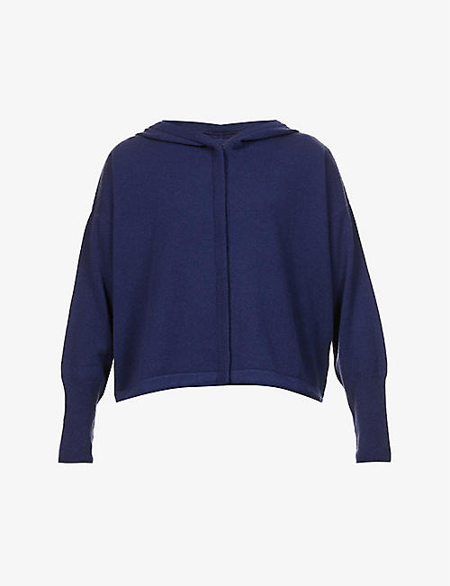 ME AND EM: Icon boxy-fit cashmere hoody