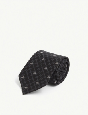 Monogram bee-embroid...