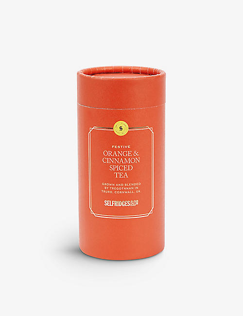 SELFRIDGES SELECTION: Festive Orange & Cinnammon Spiced tea 37.5g