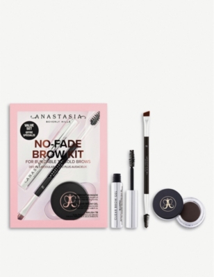 Anastasia Beverly Hills No-fade Brow Kit For Buildable To Bold Brows In Ebony