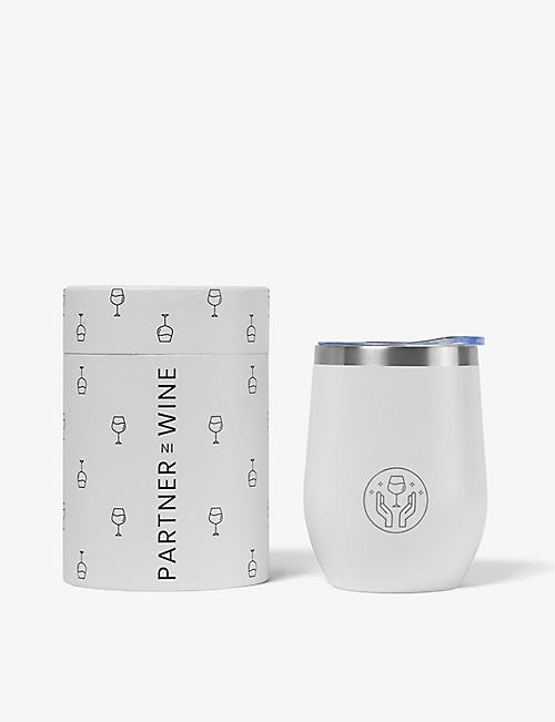 PARTNER IN WINE: The Partner in Wine double-walled stainless-steel tumbler 340ml