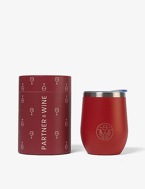 PARTNER IN WINE: The Partner in Wine double-walled stainless-steel tumbler 340ml