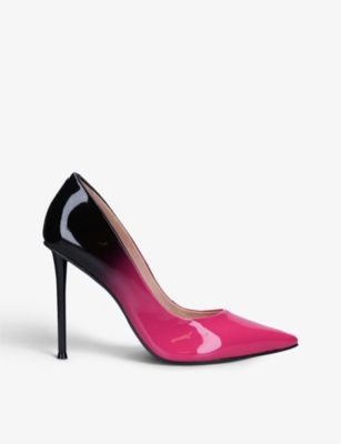 CARVELA Sharp ombre patent court shoes Selfridges