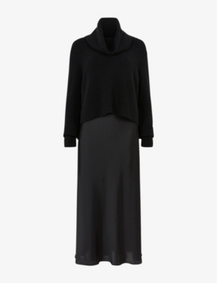 fall dress womens AUSELILY 2025 V Neck Long Sleeve Dresses A Line Wrap size:22 UK cblack If Metallica wrote Sharp