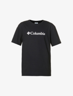 COLUMBIA: Basic logo-print organic-cotton jersey T-shirt