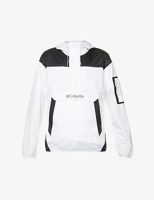 COLUMBIA: Challenger mesh-pocket shell hooded jacket