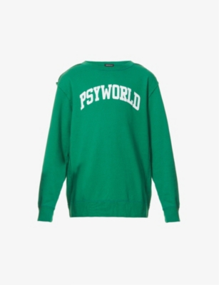 Undercover Psyworld Cotton-jersey Sweatshirt