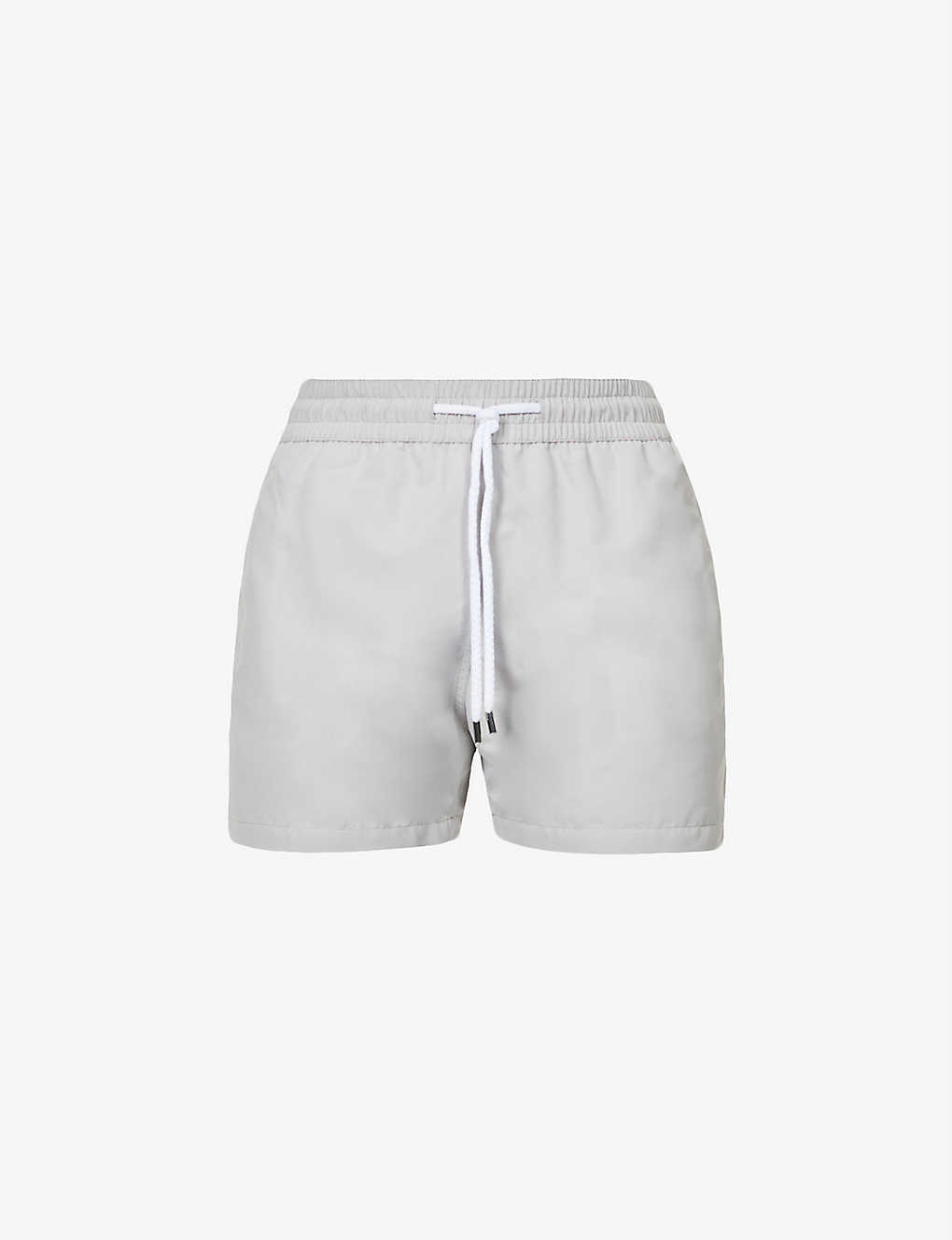 Frescobol Carioca Sport Regular-fit Swim Shorts In Grey