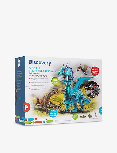 FAO SCHWARZ DISCOVERY: Siberia the Frost-Breathing Dragon remote-control toy 69.5cm