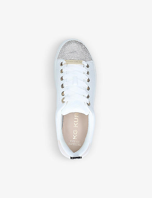 Boohoo Mesh Panel Chunky Trainer in Beige Natural Womens Shoes Trainers Low-top trainers 