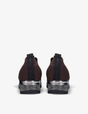 black bling trainers