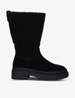 Carvela fur hotsell lined boots