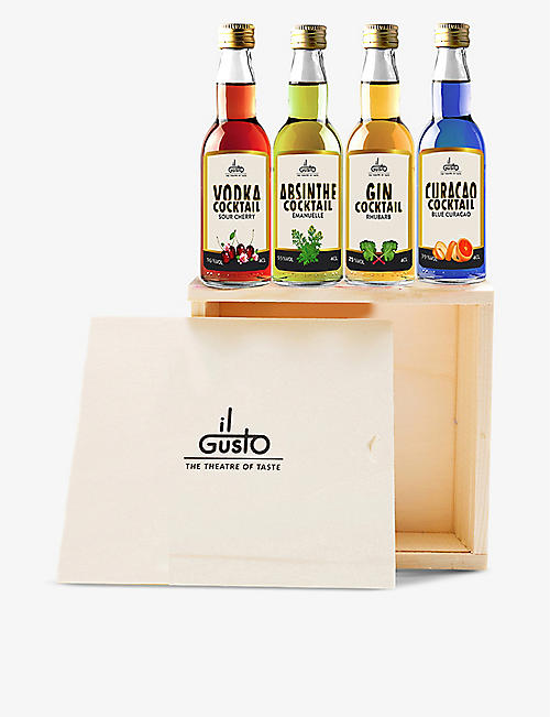 IL GUSTO: Miniature Fruity Cocktail gift set