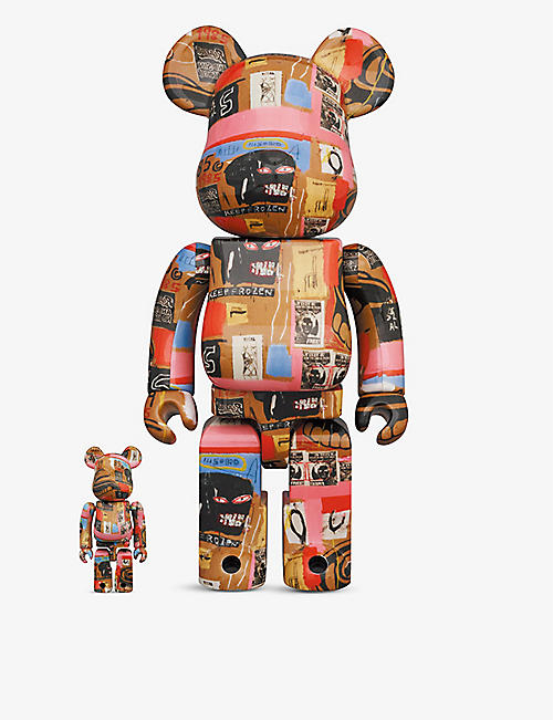 BE@RBRICK: Warhol x Basquiat #2 400% and 100% figures