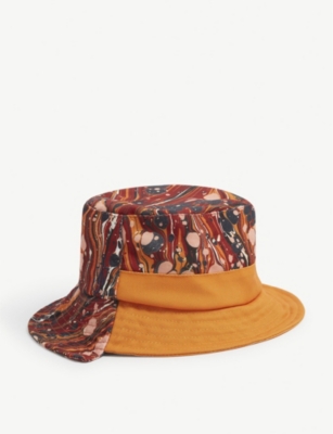 JW Anderson マーブルバケットハット JW ANDERSON Asymmetric Bucket Hat