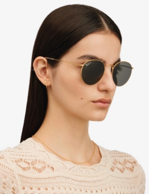 RAY-BAN: RB3447 Round Metal Classic sunglasses