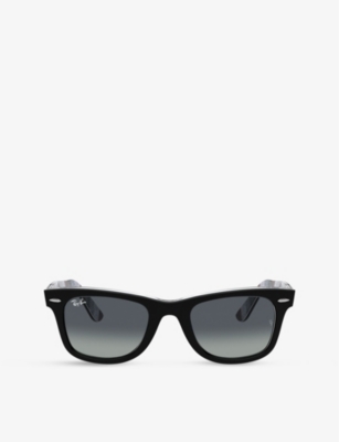 RAY-BAN: RB2140 Wayfarer acetate sunglasses