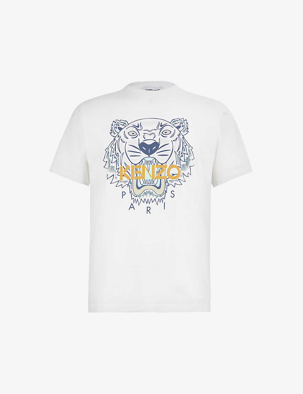 KENZO - Tiger Icon relaxed-fit cotton-jersey T-shirt | Selfridges.com