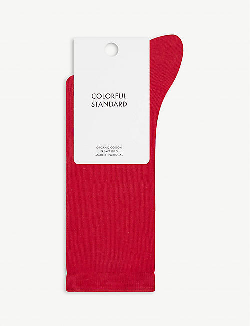 COLORFUL STANDARD: Classic organic-blend socks