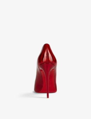 womens red court shoes