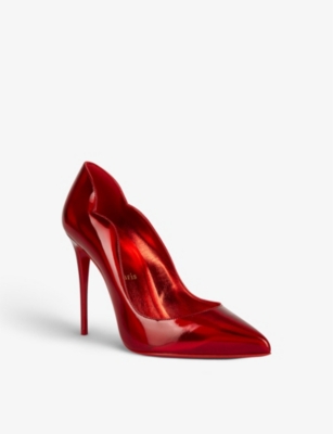 CHRISTIAN LOUBOUTIN Hot Chick 100 leather courts