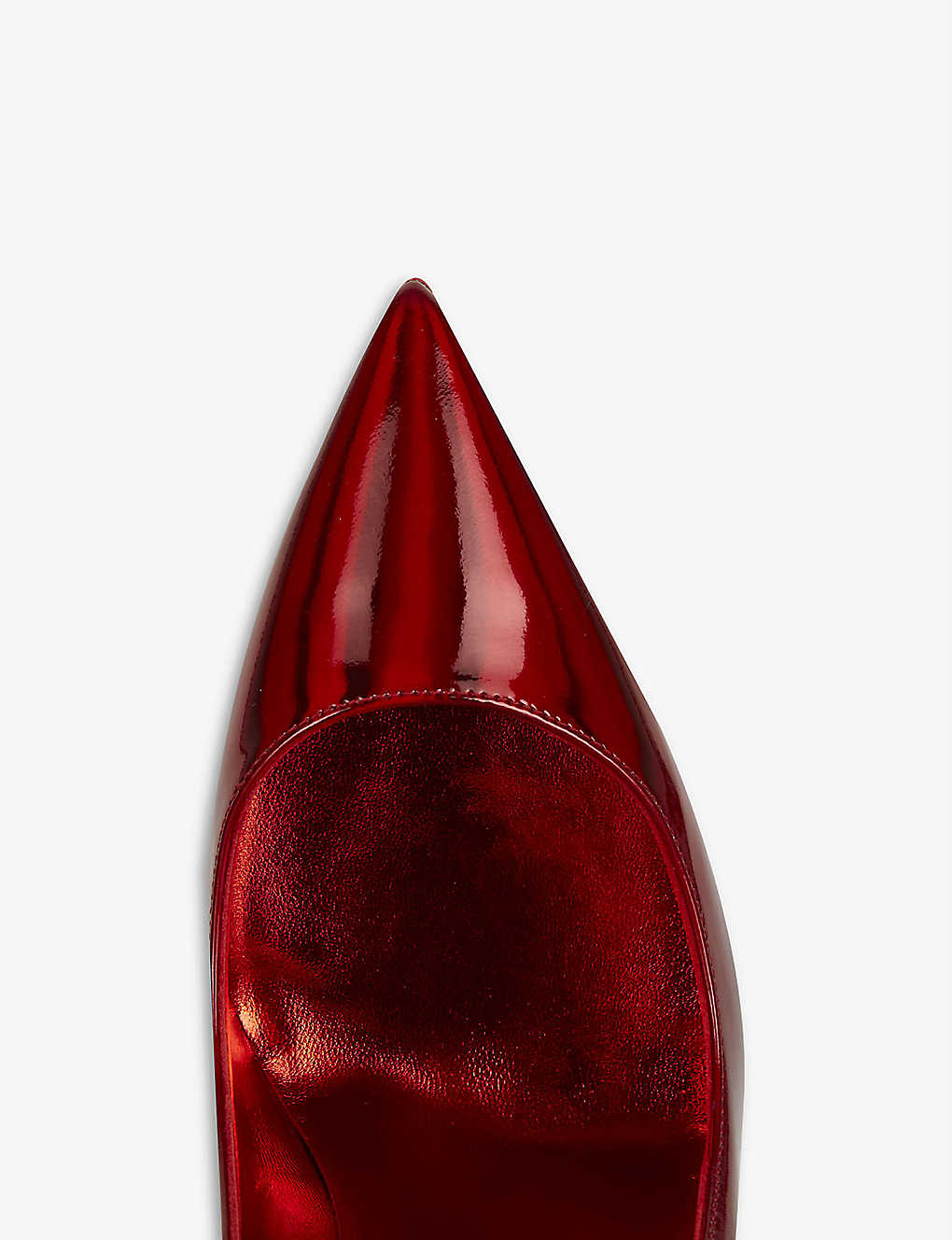 CHRISTIAN LOUBOUTIN So Kate 120 patent-leather courts