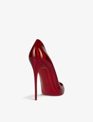 CHRISTIAN LOUBOUTIN So Kate 120 patent-leather courts