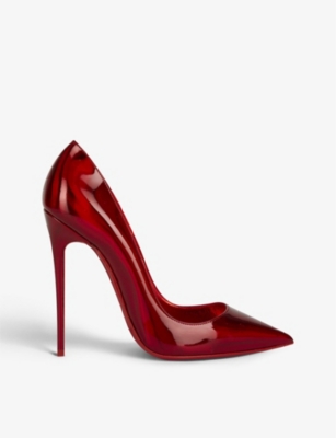 CHRISTIAN LOUBOUTIN - So Kate 120 patent-leather courts | Selfridges.com