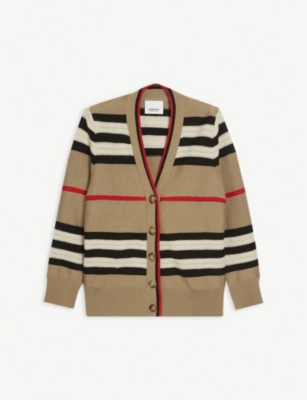 Leeta striped wool a...