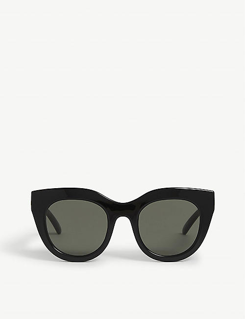 LE SPECS: Air Heart cat-eye acetate sunglasses