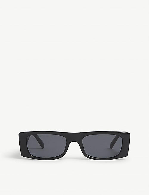 LE SPECS: LSU2029512 Recovery rectangular-frame recyclable-acetate sunglasses