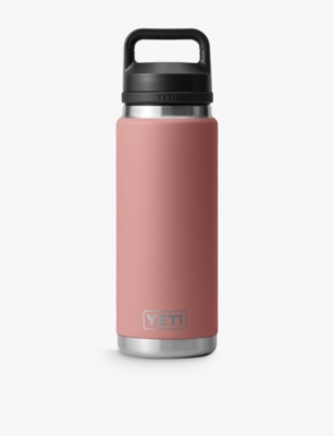 Yeti Sand Stone Pink Rambler 26oz Stainless-steel Bottle With Chug Cap 769ml