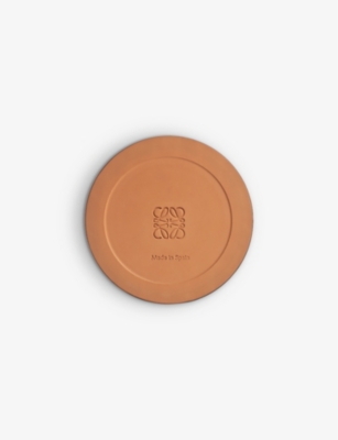 LOEWE: Glazed Terracotta Candleholder Base 13cm