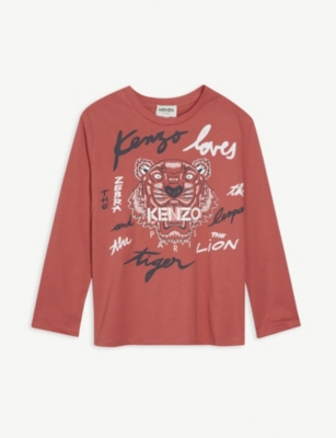 kenzo girls t shirt