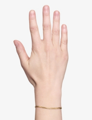 Saffi 18ct Yellow-Gold Plated Sterling-Silver Bracelet