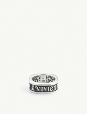 VIVIENNE WESTWOOD Armour Silver Ring - Mens from PILOT UK