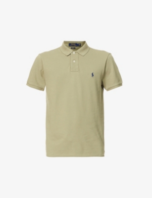 Logo-embroidered sli...