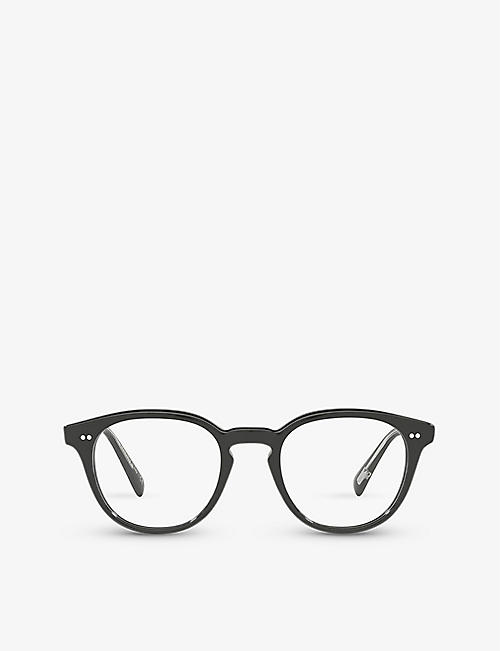 OLIVER PEOPLES：OV5454U Desmon 圆形镜框醋酸酯光学眼镜