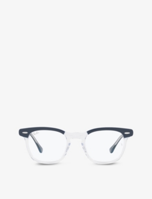 RAY-BAN: RB5398 Hawkeye square-frame acetate glasses