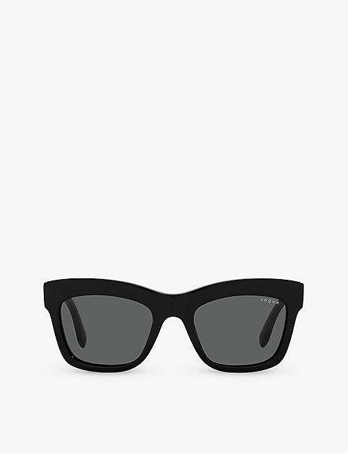 VOGUE: VO5392S pillow-frame acetate sunglasses